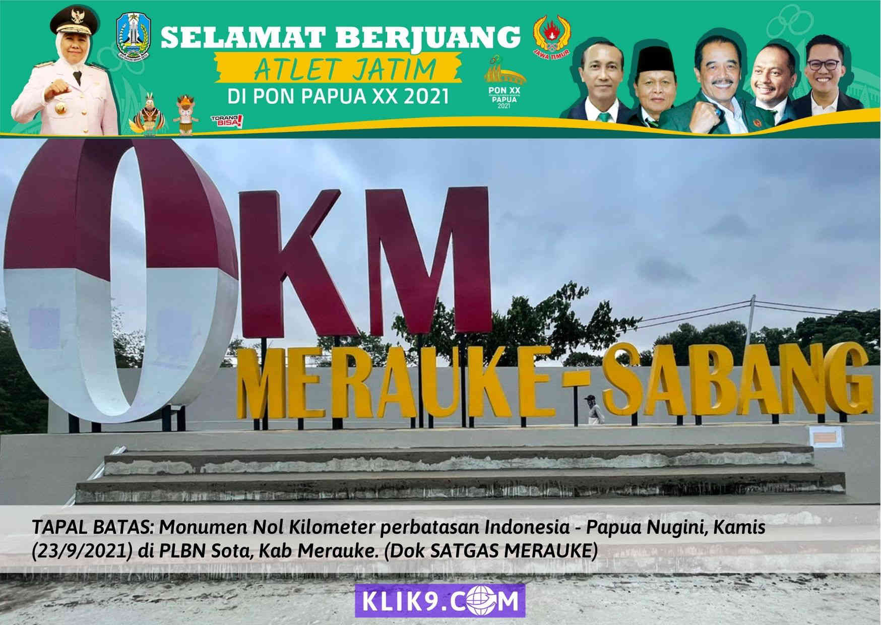 Destinasi Monumen Nol Kilometer Perbatasan Indonesia – Papua Nugini di Merauke