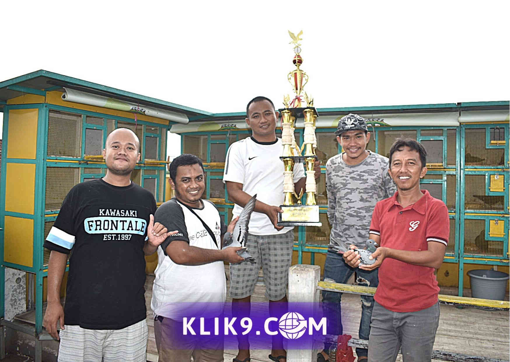 Ini Si Abumeyang, Merpati Pos asal Margorejo Peraih Juara 1 Unika SGM Drag Race 2021 Jakarta