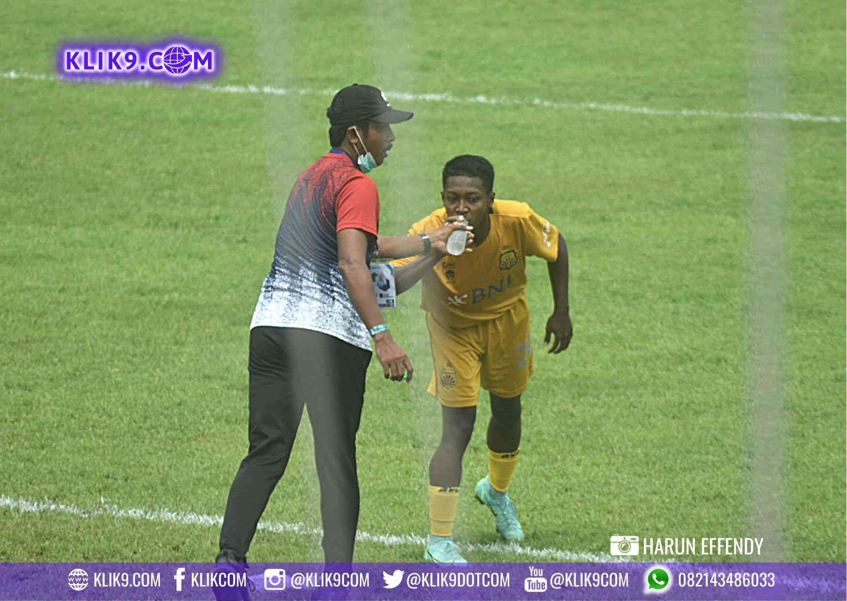 Gol Cepat Albi Fauzi Bawa BFC U-17 Unggul Sementara Blitar Poetra U-17