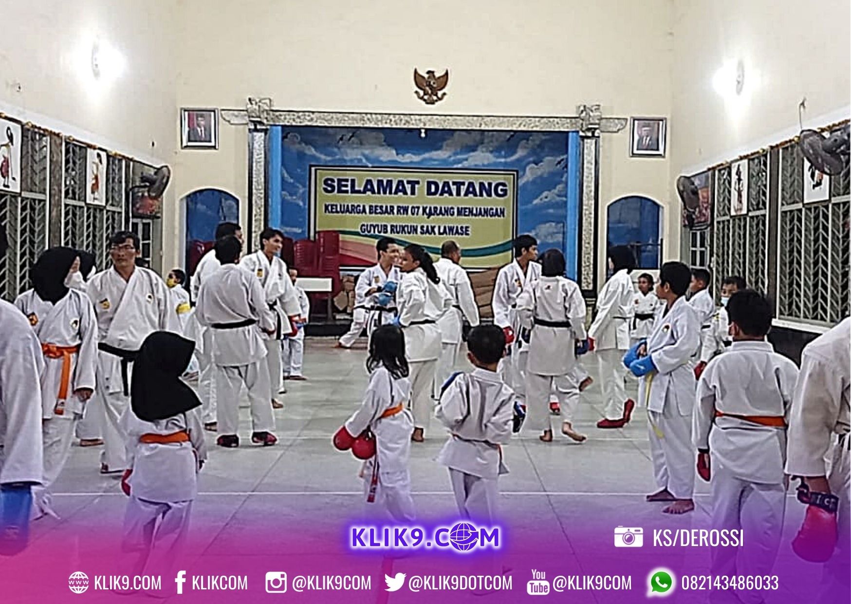Persiapan Tuan Rumah, Karate Inkai Ranting Airlangga Target Tinggi di Kejurda Madiun