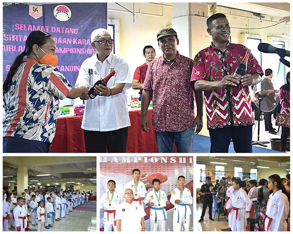 Ratusan Karateka Yunior Se Jawa Timur Ramaikan Ajang Airlangga Karate Club Championship I 2022