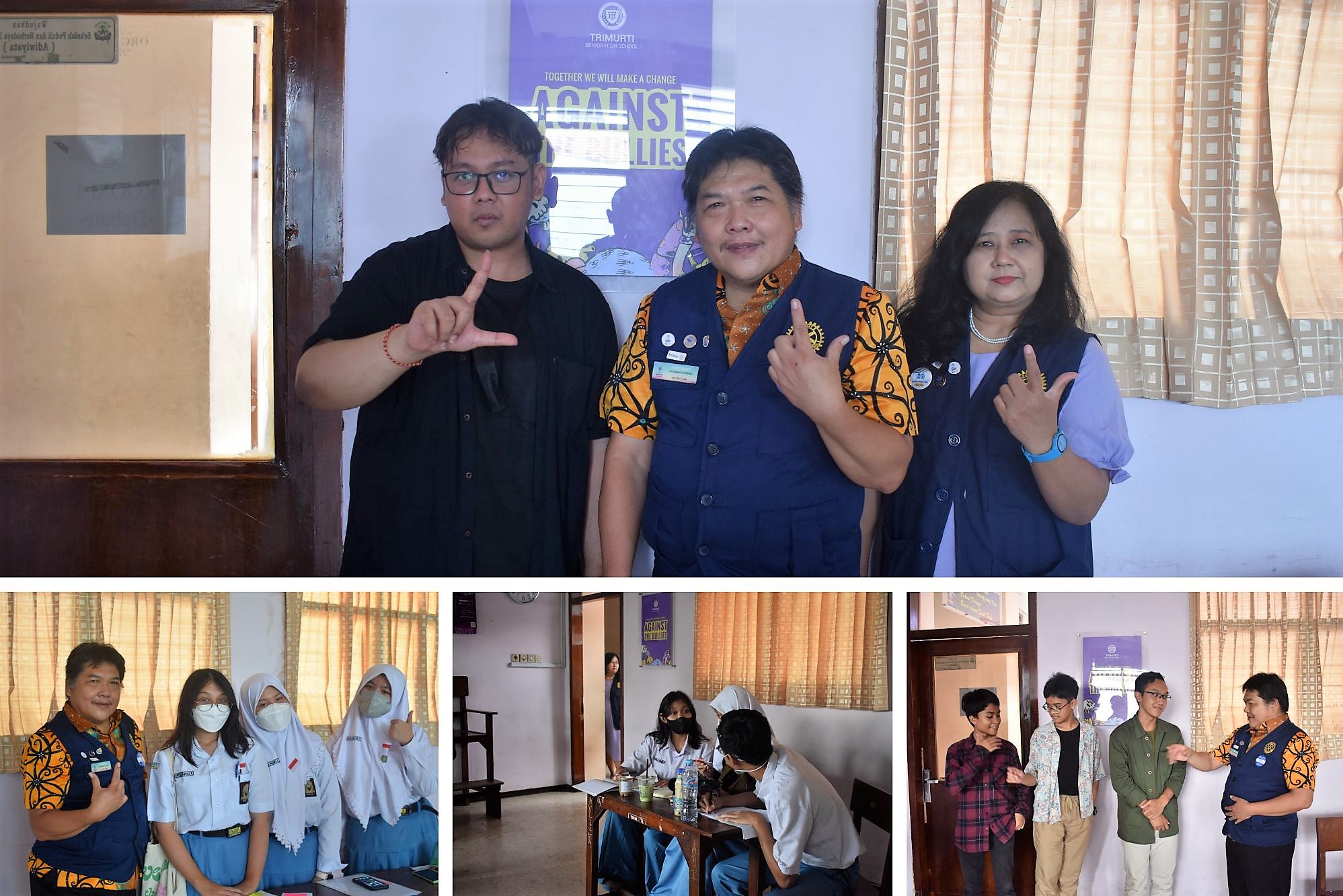 Sekolah Favorit se-Jatim Meriahkan Debat Bahasa Inggris Rotary Youth Super Competition 2023