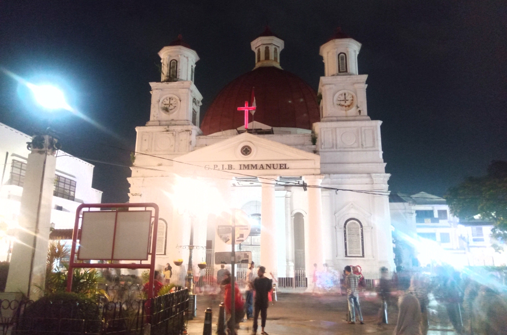 Kota Tua Semarang Simpan Ikonik Gereja Mblenduk Pring Sewu