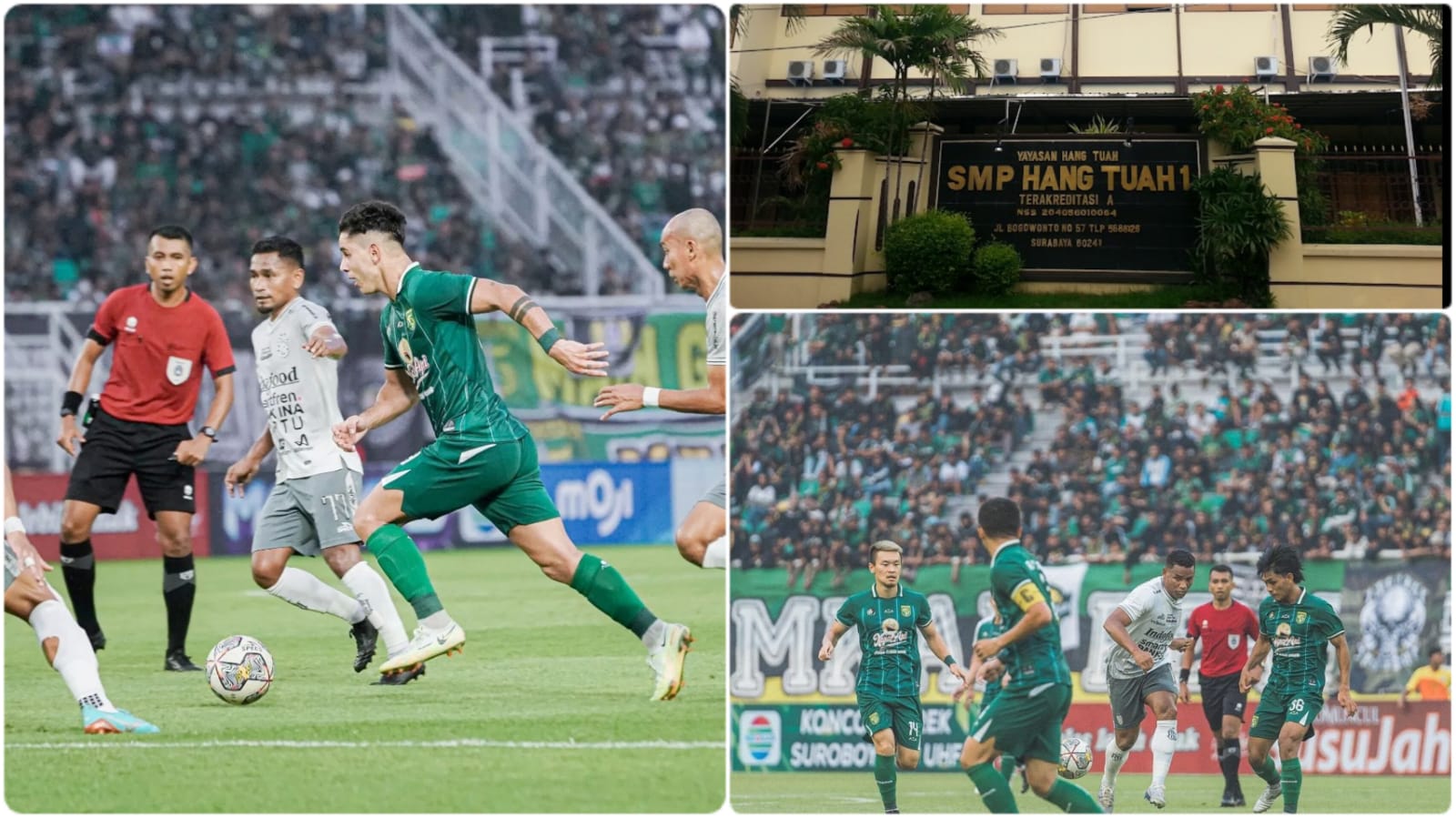 Wasit Liga 1 Erfan Siap Bina Siswanya di SMP Hangtuah Surabaya