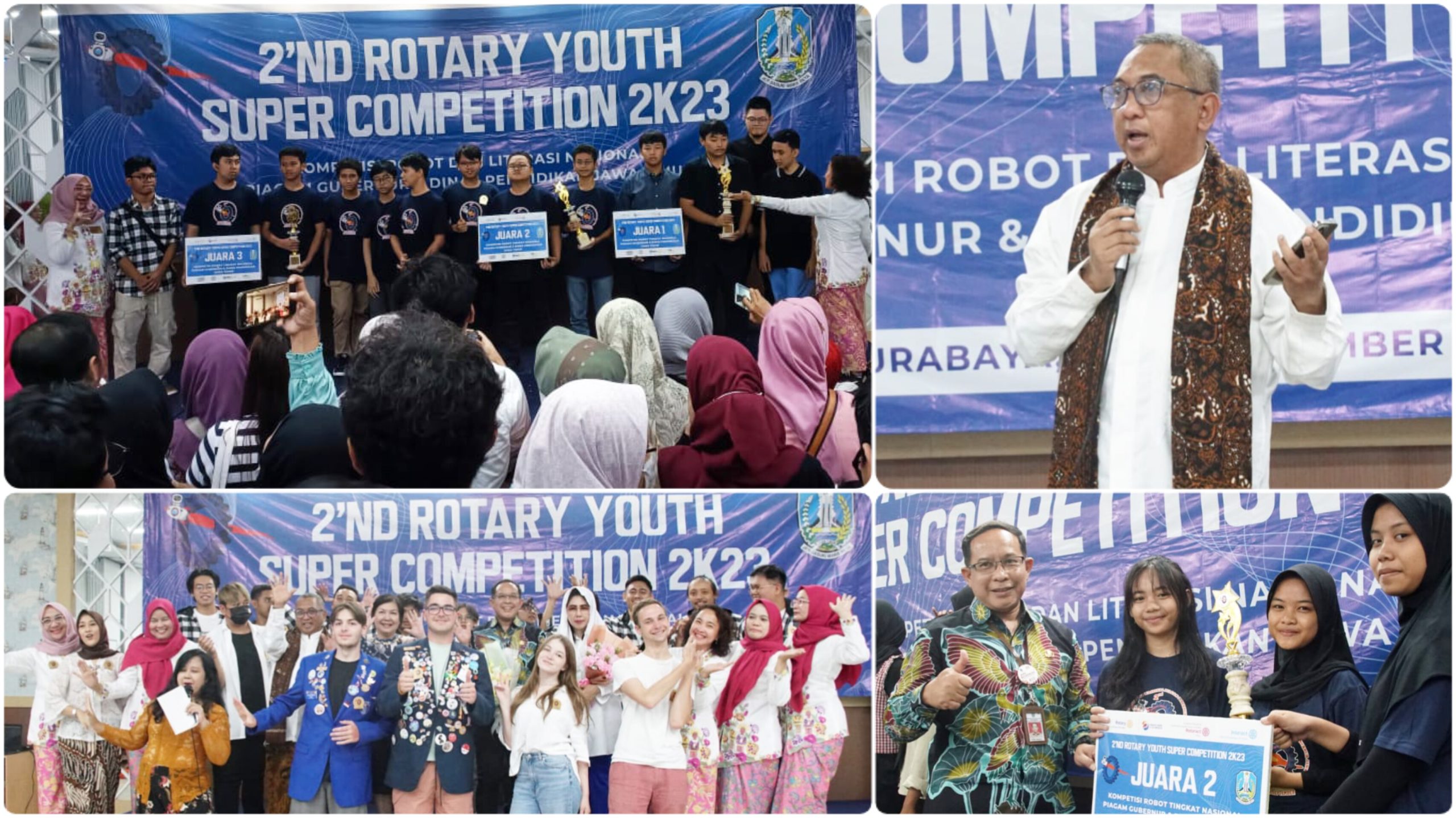 Sukses di Surabaya, Event Robotika dan Literasi Rotary 2024 Bidik Jepang