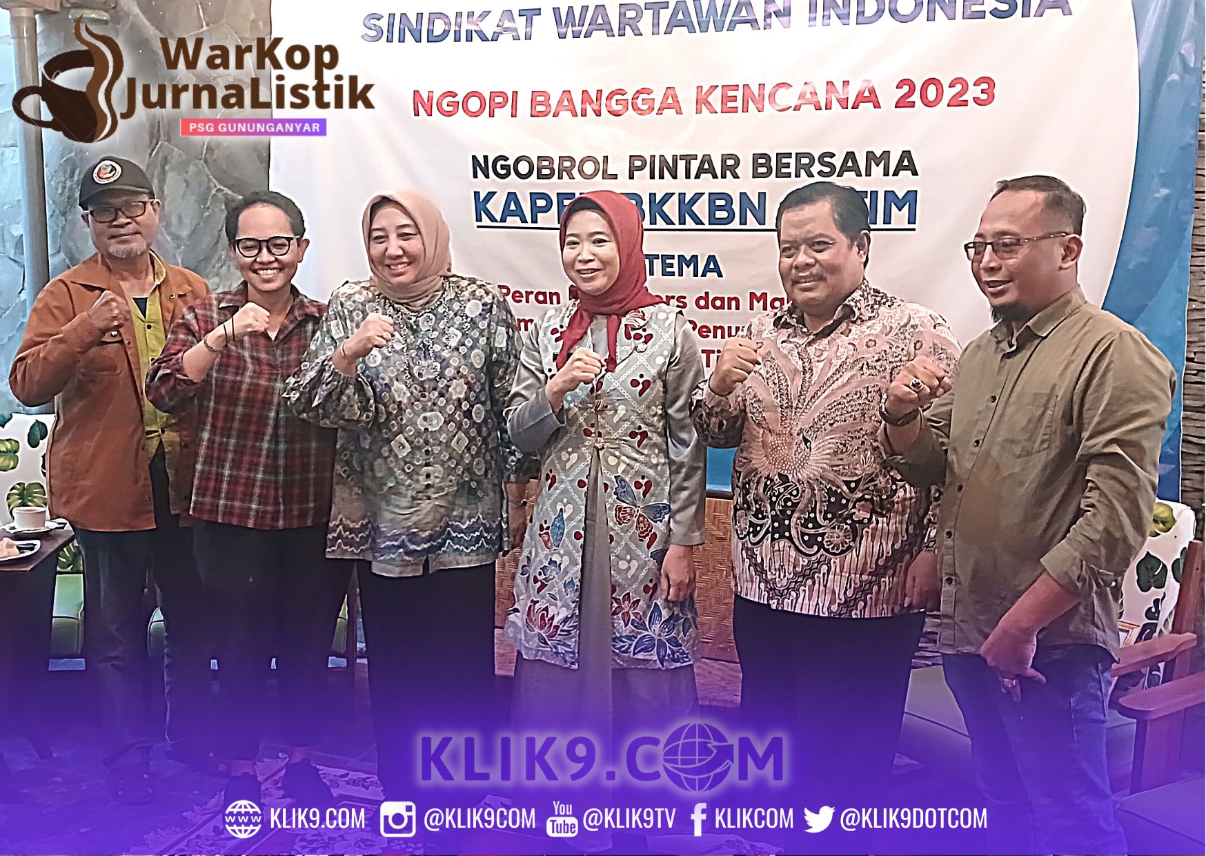 Ngopi Bangga Kencana 2023 BKKBN Optimis Stunting Jatim Turun hingga 14 Persen
