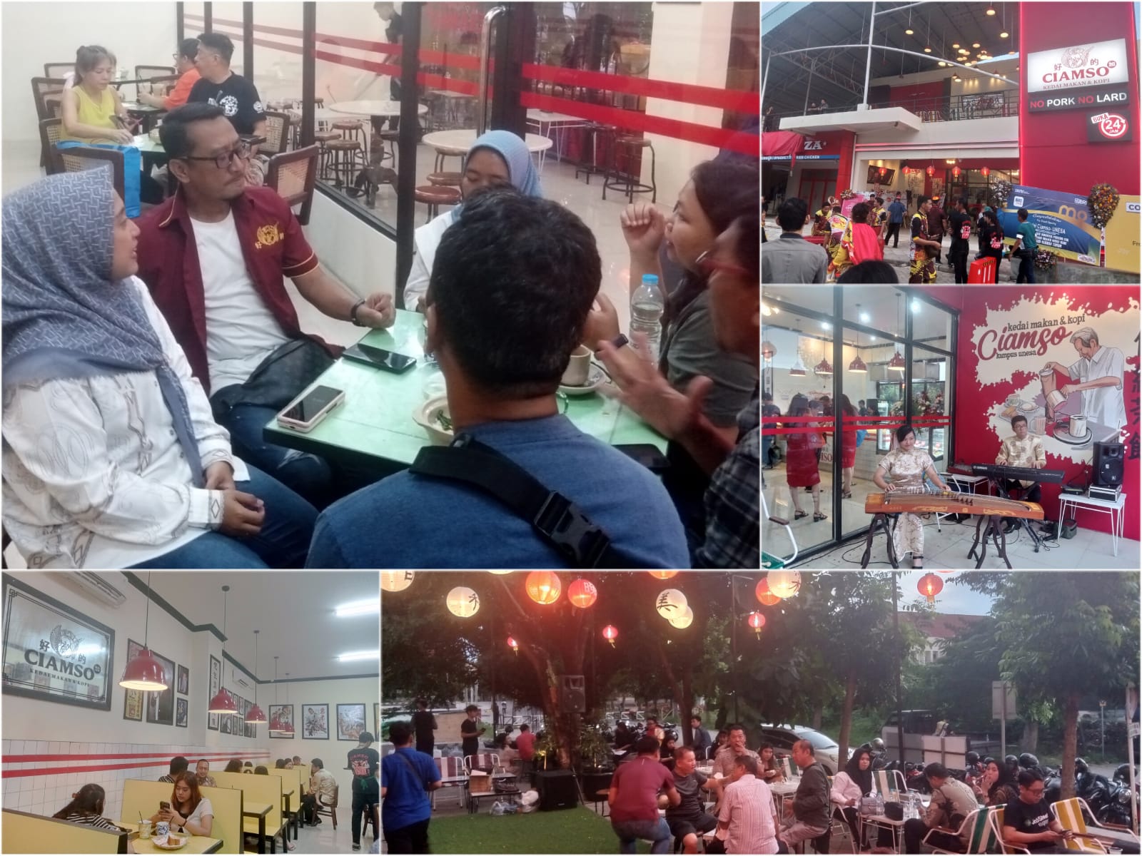 Launching Kedai Ketiga, Kopitiam Ciamso Buka 24 Jam Usung Konsep Pecinan Lawas